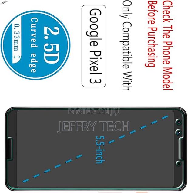 Hptech Og Google (Pixel 3) Tempered Glass Screen Protector - main view