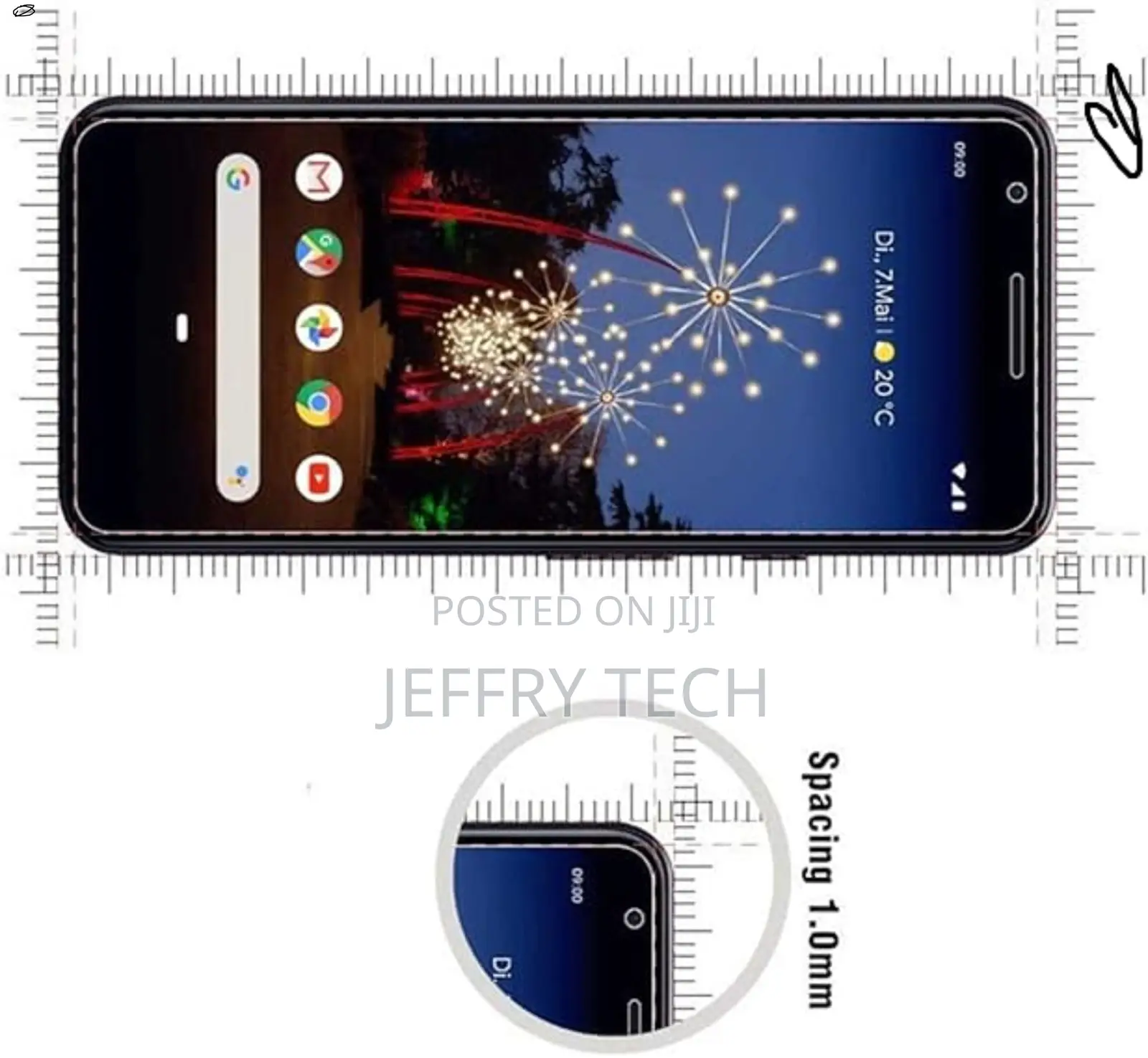 Aiselan Google Pixel 3axl Og Screen Tempered Galss Protector