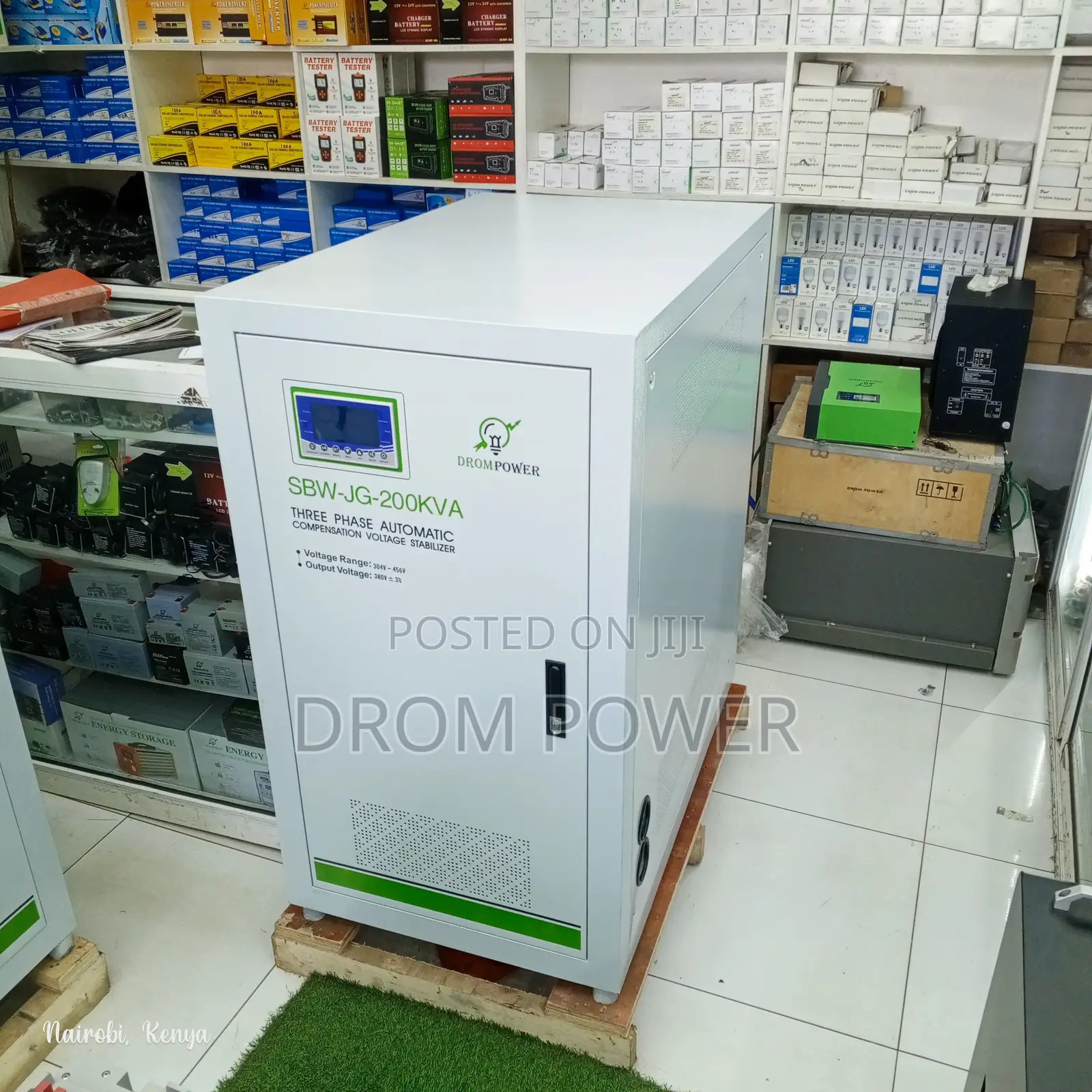 Drom Voltage Stabilizer 200kw 3phase