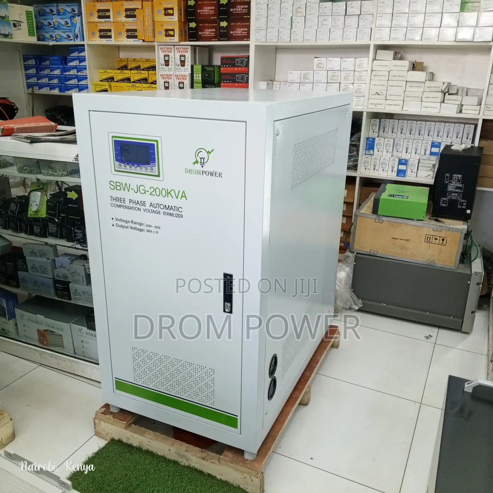 Drom Voltage Stabilizer 200kw 3phase