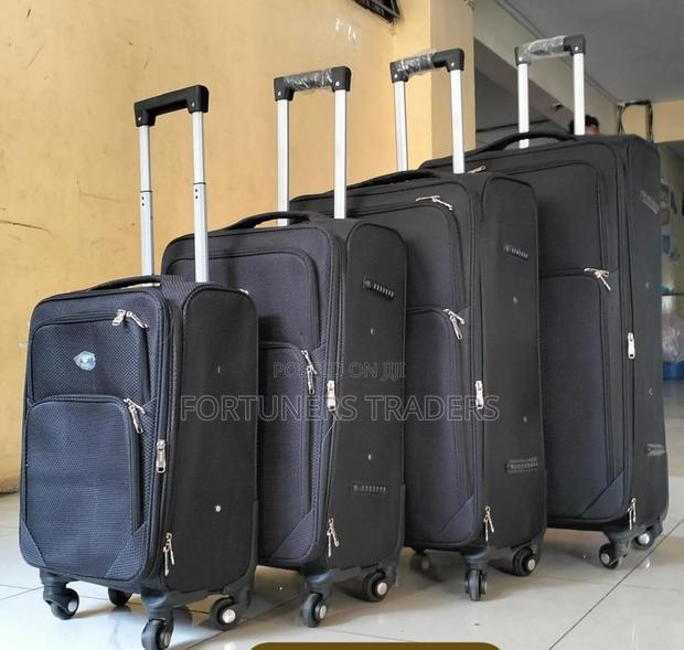 4 in 1 Fabric Luxurious Suitcase