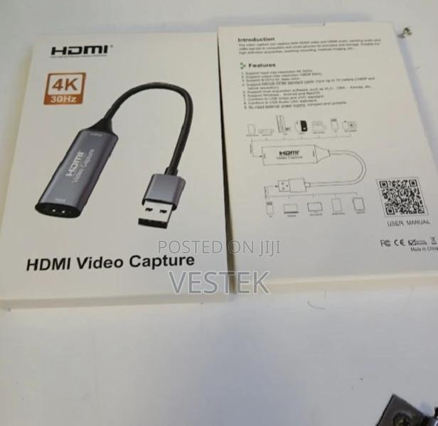 Usb 3.0 Hdmi Capture Card Metallic