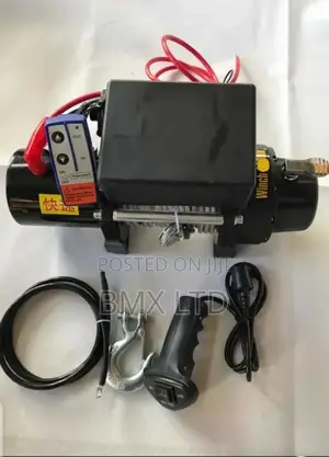 High Capacity 12v Electric Winch