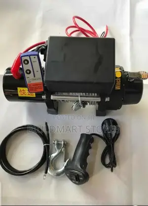 High Capacity 12v Electric Winch
