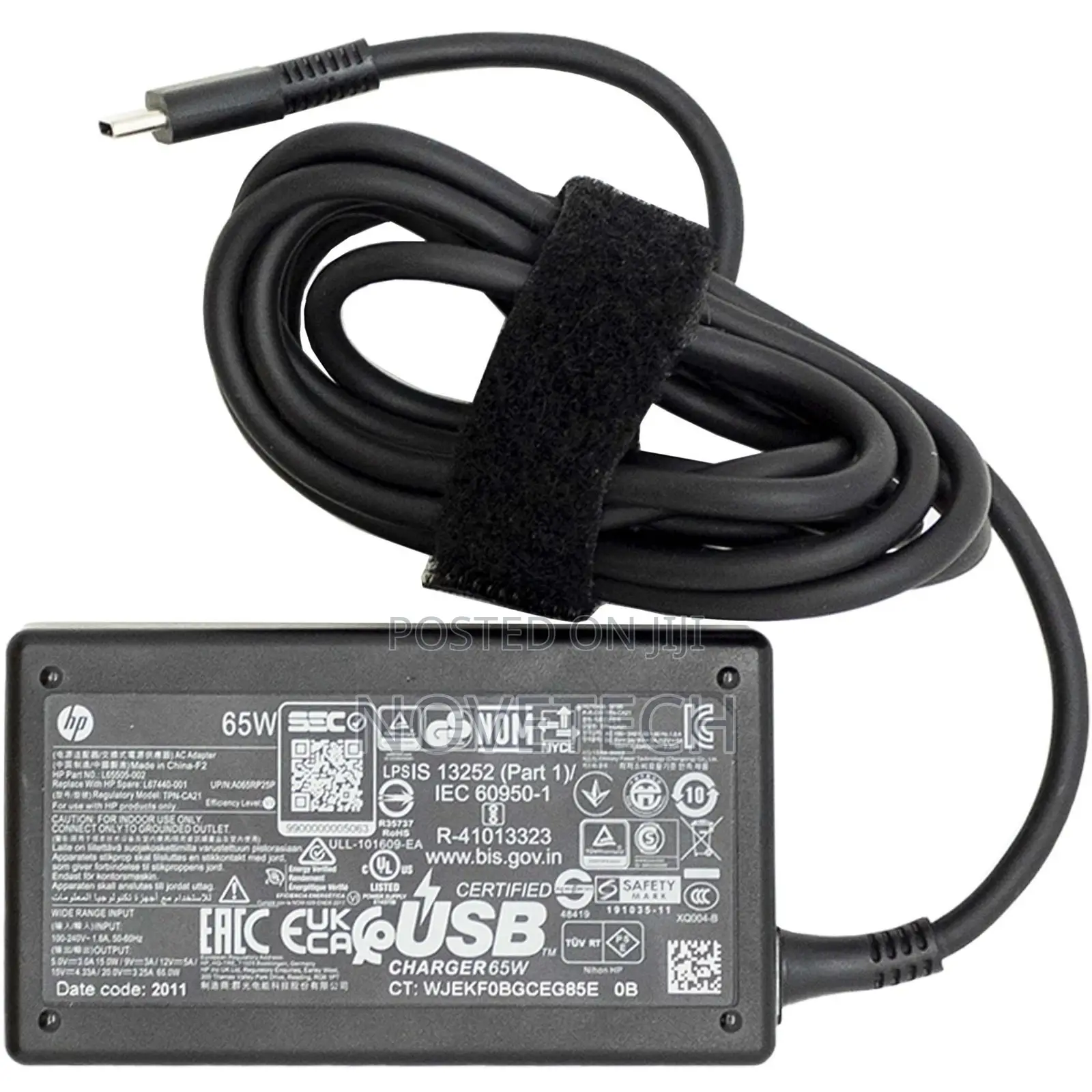 Hp Laptop Charger 65w Usb-C Type-C