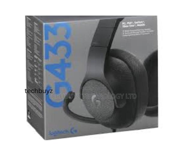 Logitech G433 7.1wired Gaming Headset:X7.1 for Pc,Ps4,Ps4pro - main view