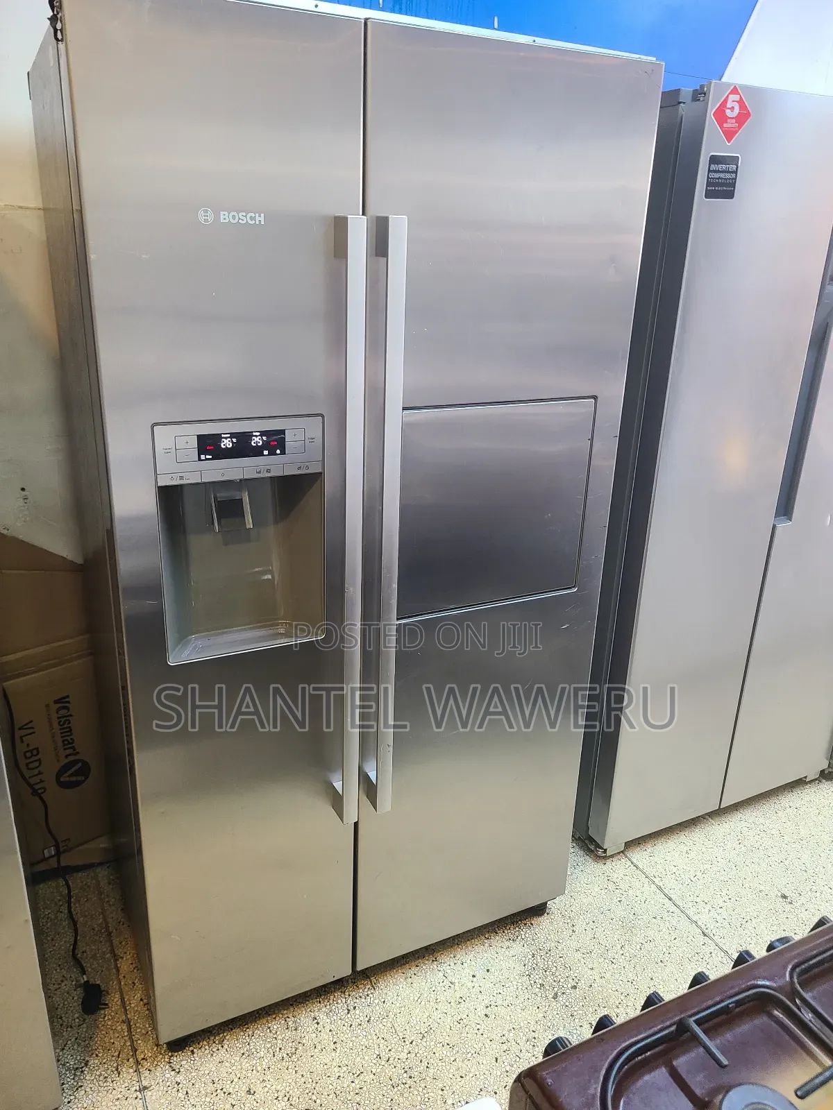 VRT 700 Dispenser Twin Door Fridge/ Refrigerator