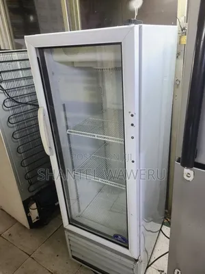 Glass Door White Refrigerator _/ Chiller 200
