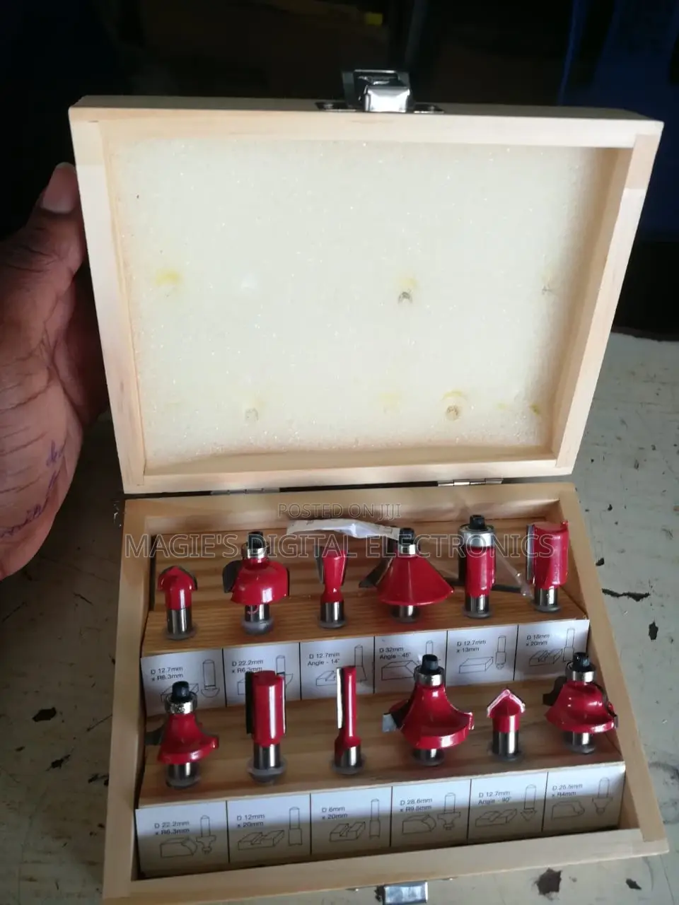 Most Appropriate 12pcs Router Bit Set