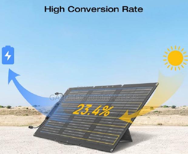 Ecoflow 60w Portable Solar Panel - main view