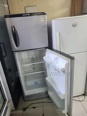 Home Dark Silver Double Door Fridge 250litres