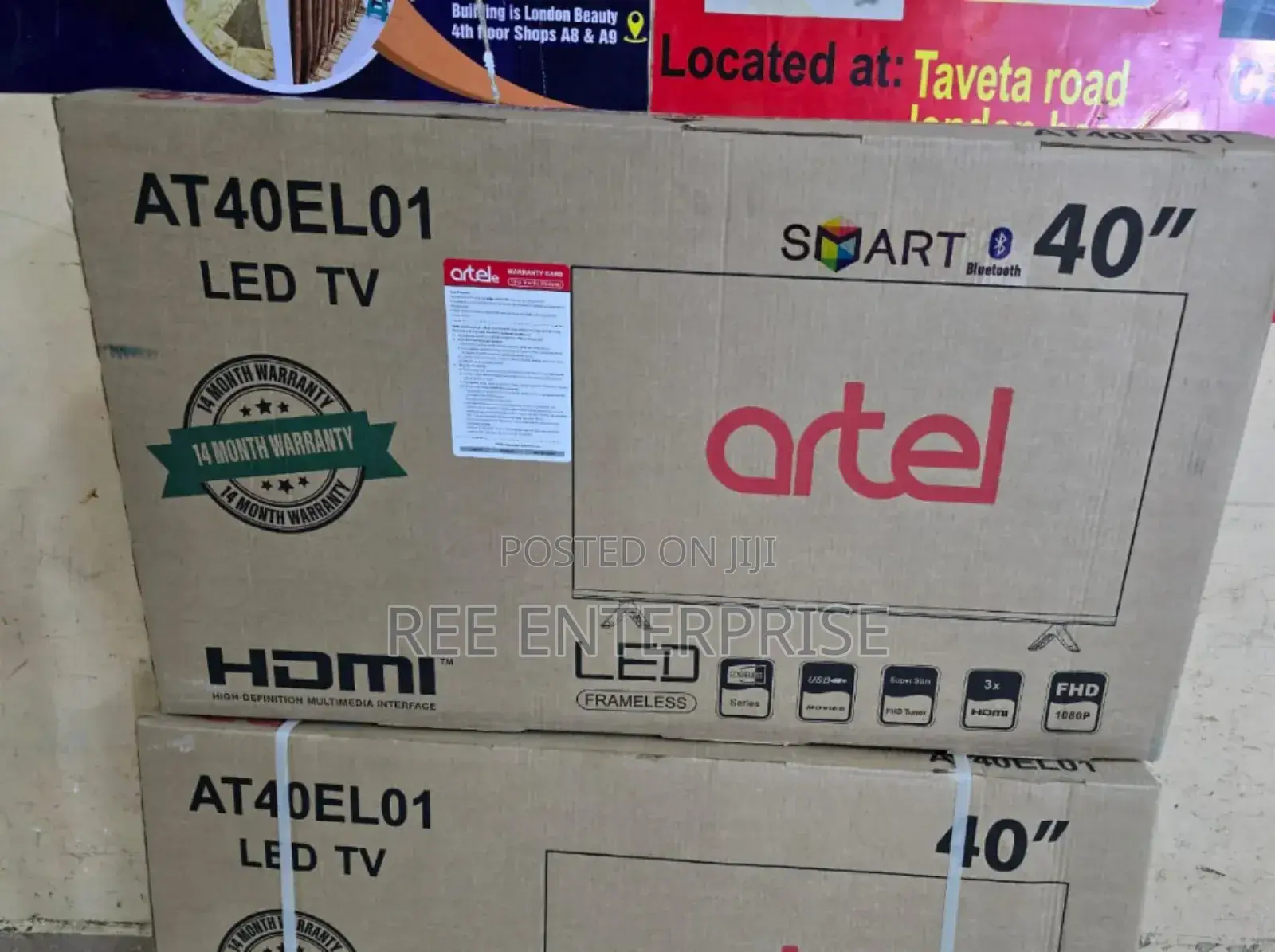 Artel 40 Inches Smart Android Tv With Bluetooth