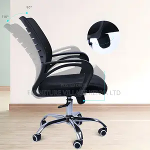 Office Chair:Strong Mesh Stylish Fixed-Arm Work Chair