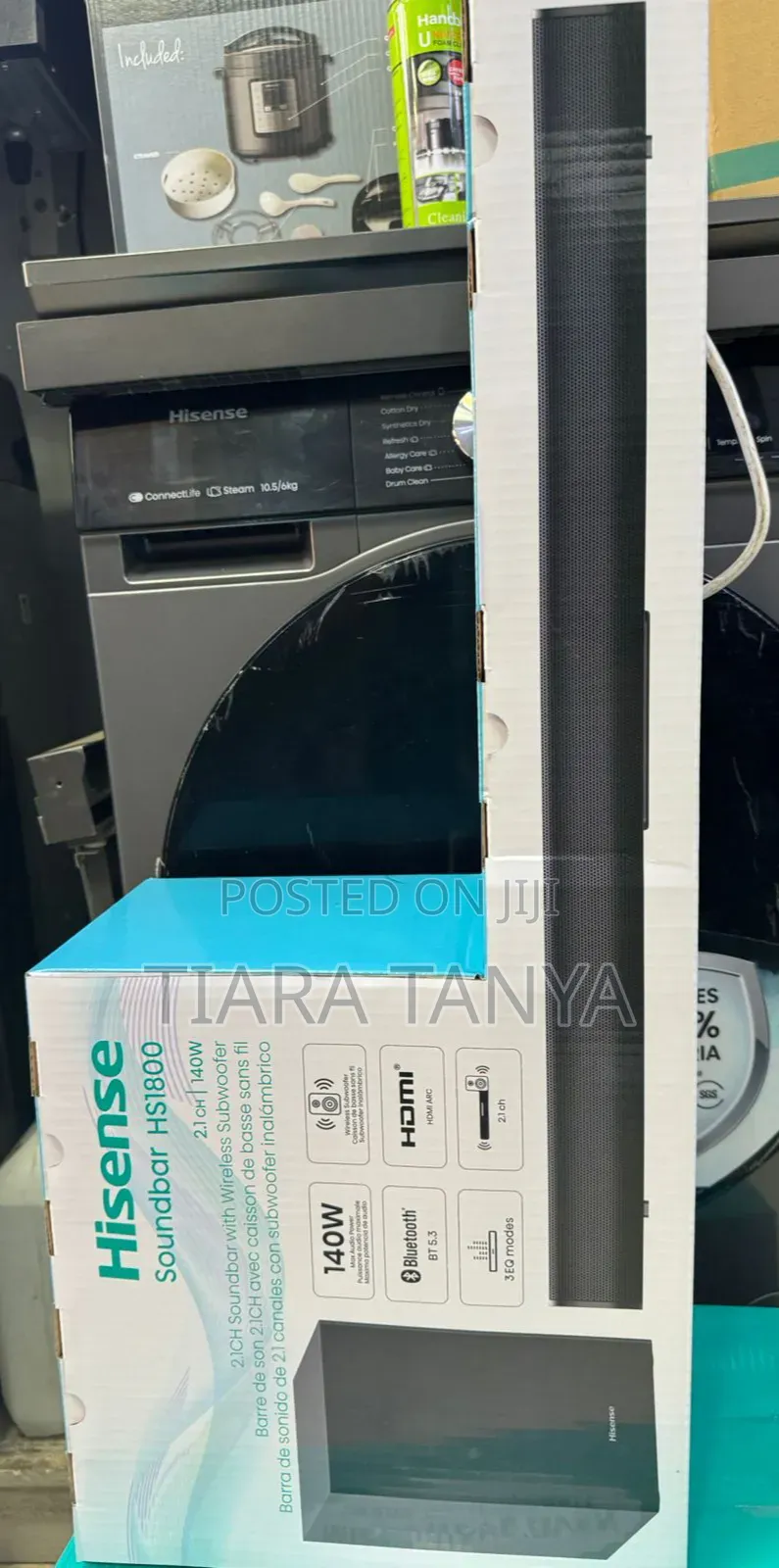 Hisense Hs 1800 2.1 Ch Soundbar 140 Watts