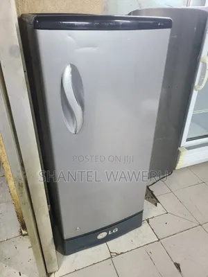 Curved Handle Single Door Fridge Lg