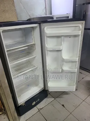 Curved Handle Single Door Fridge Lg