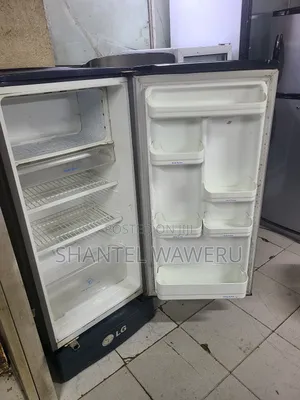 Curved Handle Single Door Fridge Lg