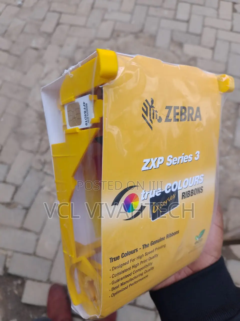 Zebra Ymcko ZXP Series 3 Color Ribbon