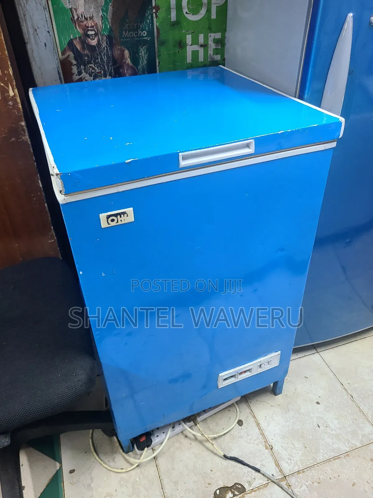 Blue Blueish Freezer/ Deep Freezer