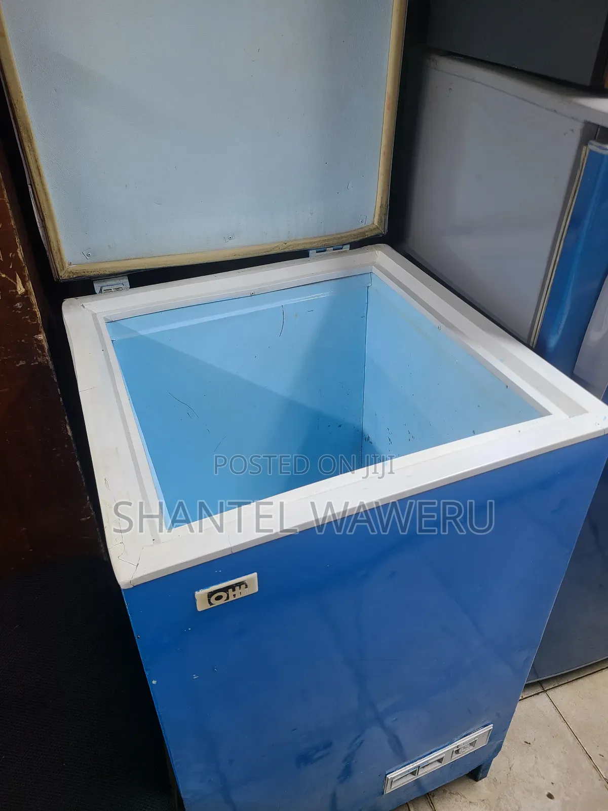 Blue Blueish Freezer/ Deep Freezer