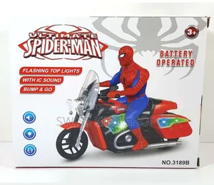 Spiderman Toy Motorbike