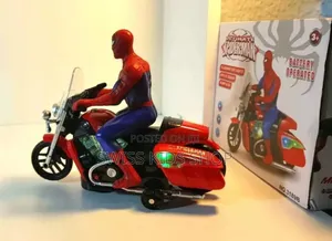 Spiderman Toy Motorbike