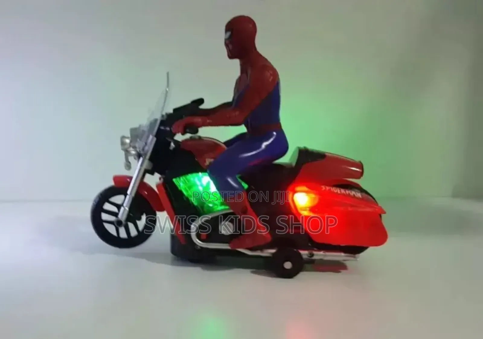 Spiderman Toy Motorbike