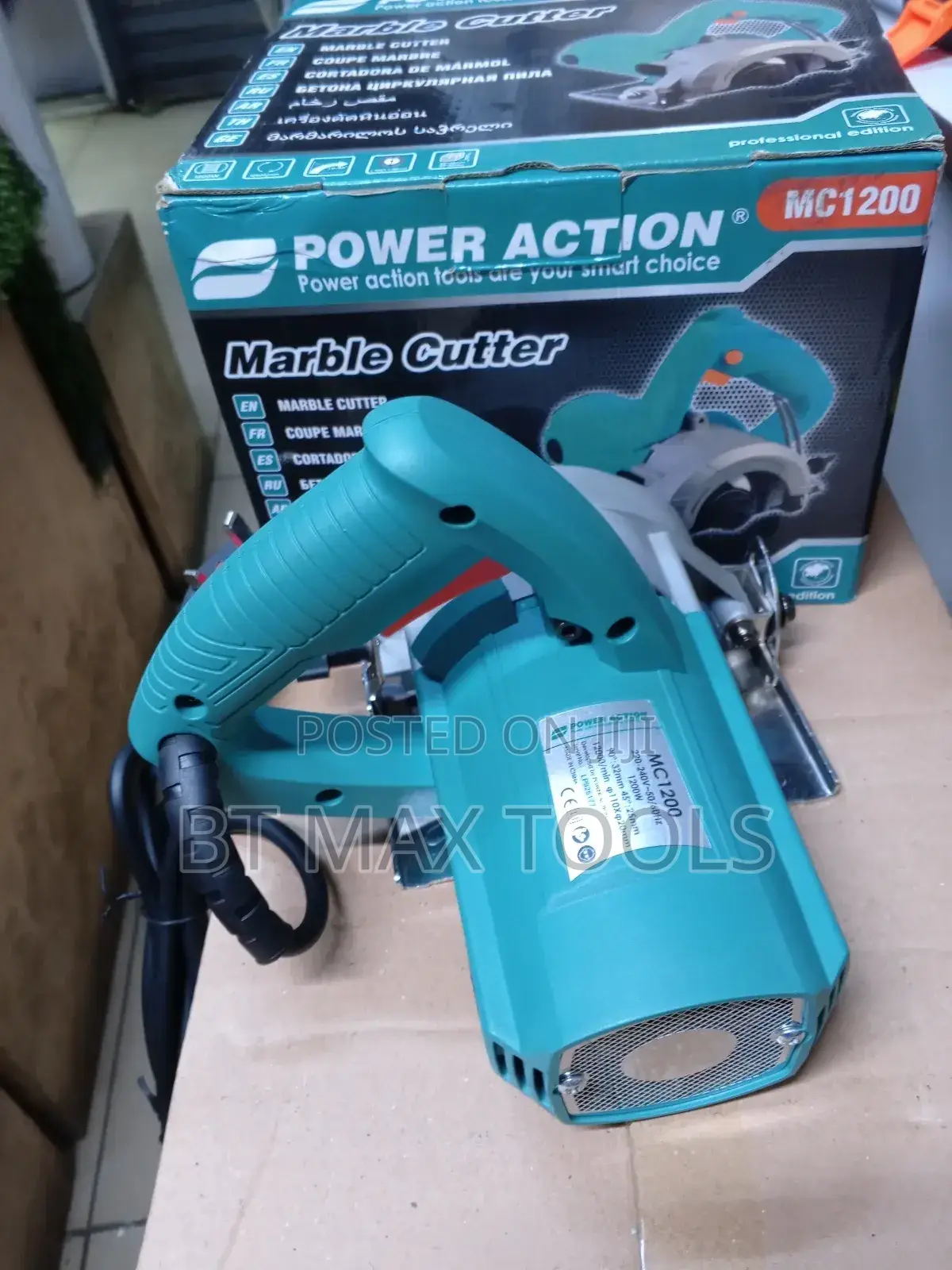 Power Action Marble Cutter