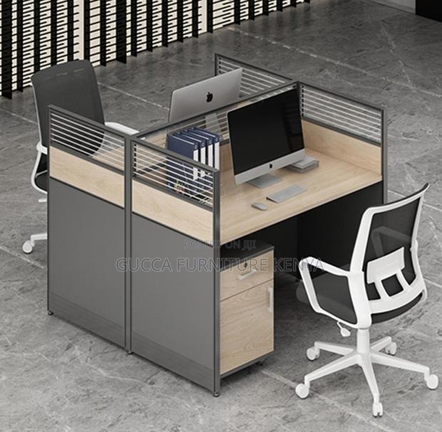 Workstation:Office Modular Workstation Table for 2-People - thumbnail 2
