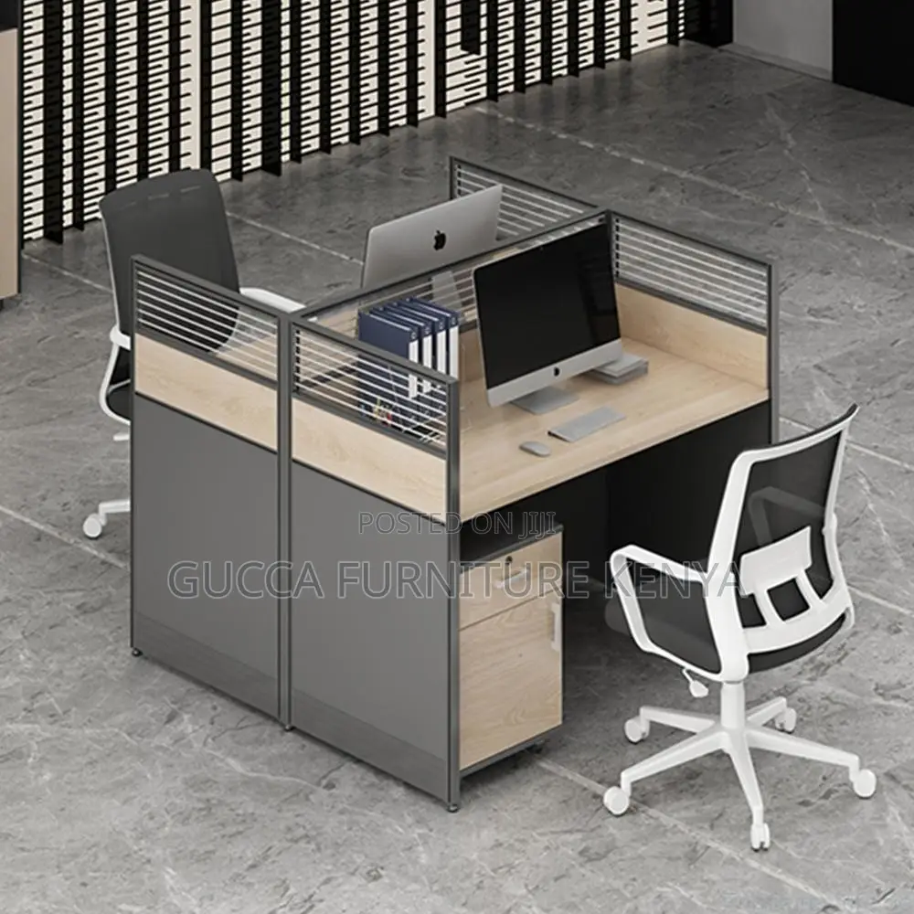 Workstation:Office Modular Workstation Table for 2-People