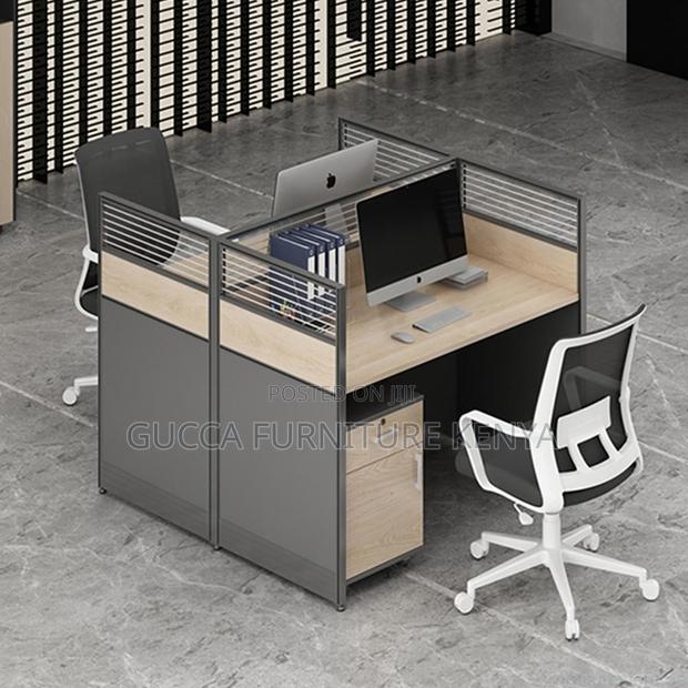 Workstation:Office Modular Workstation Table for 2-People - thumbnail 3