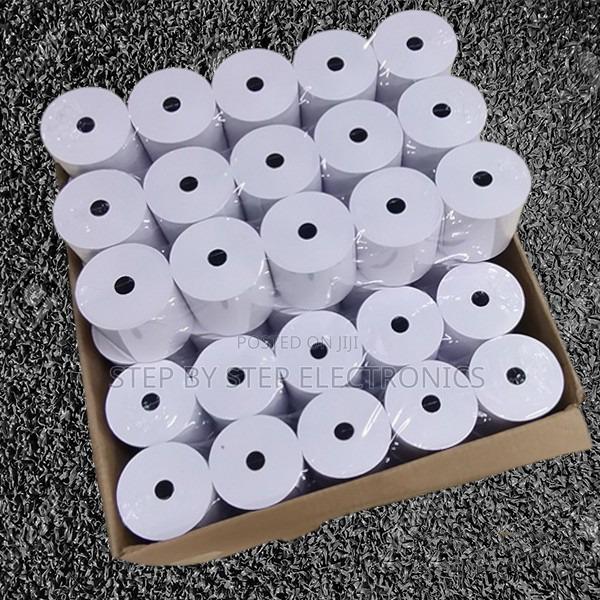 80mm by 80mm by 13mm Thermal Rolls Papers -Pack of 50 Rolls
