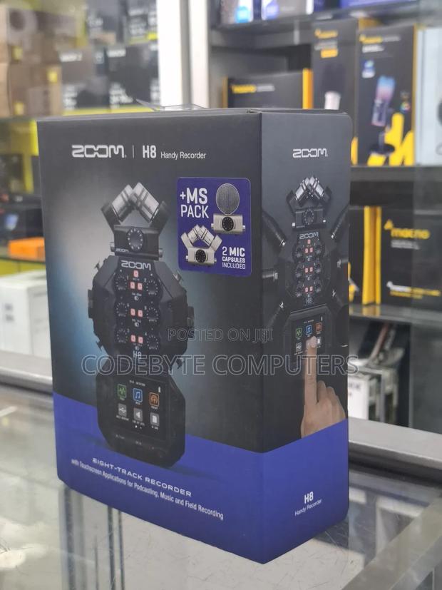 Zoom H8 8-input / 12-track Portable Handy Recorder - main view