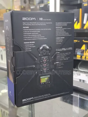 Zoom H8 8-input / 12-track Portable Handy Recorder