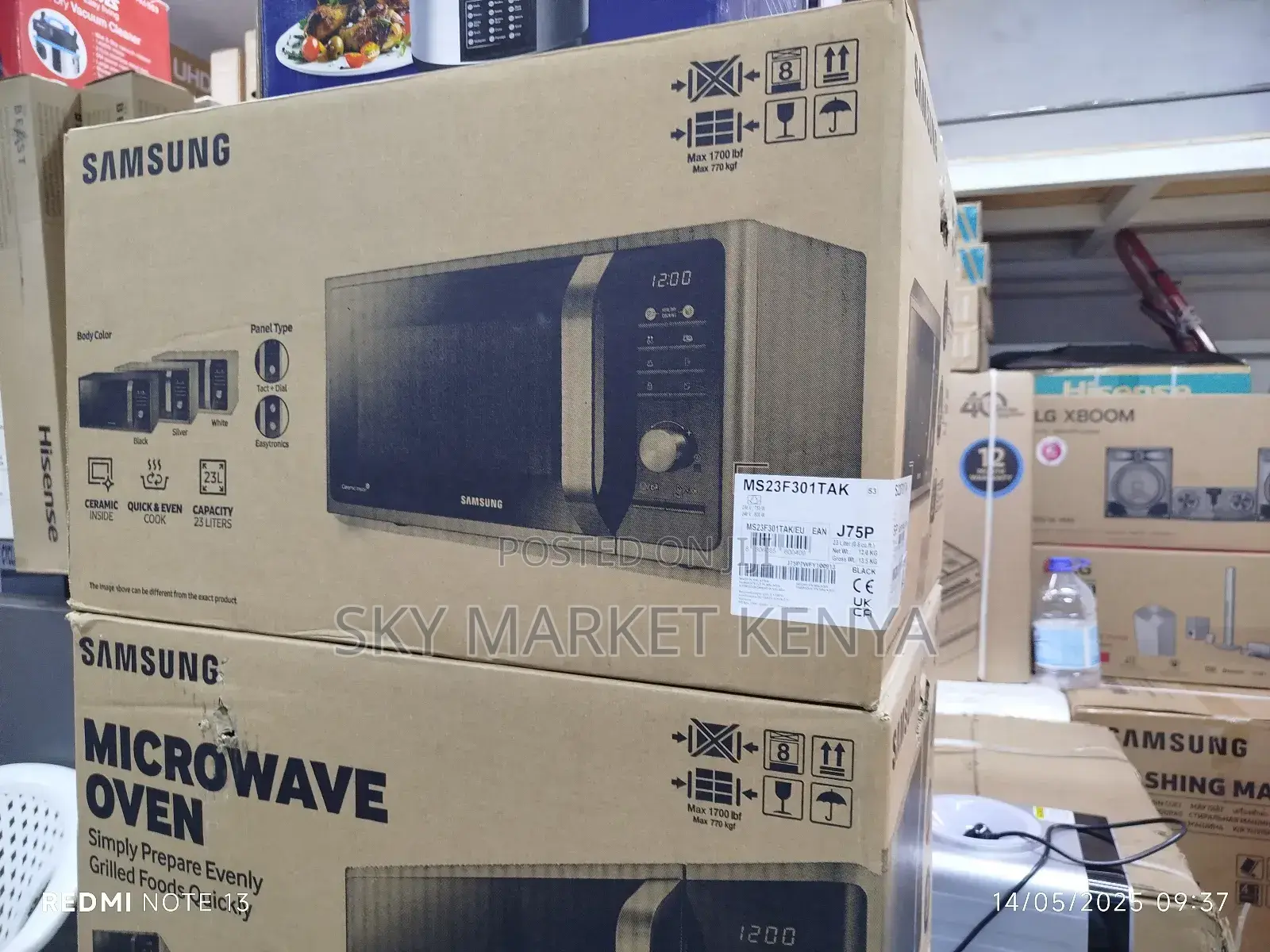 Samsung Microwave Ms23f301tak