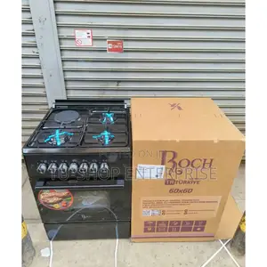 Roch Black 60×60 Standing 3+1 Cooker