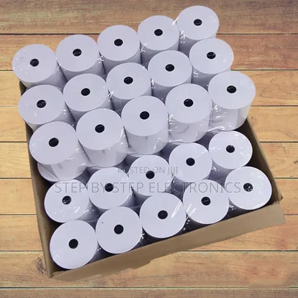 Long-Lasting 80×80mm Pos Thermal Paper Rolls Rolls 50 PCS
