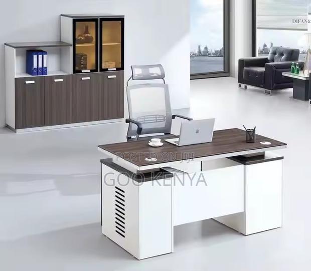 Office Desk ; 1.4meters Popular Office Desk With Drawers