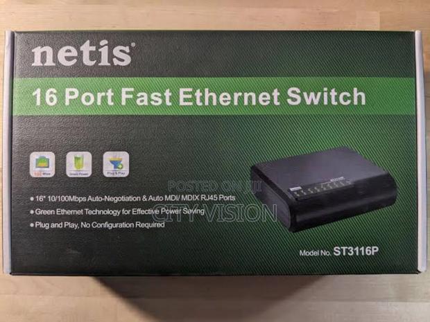 Netis St3116p 16port Switch!! Netis St3116p 16port Switch! - main view