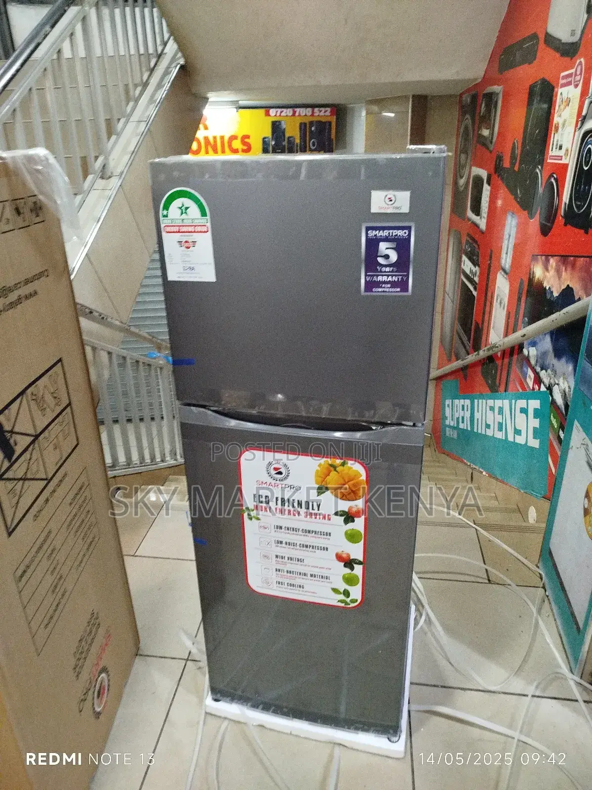 Smart Pro 138 Liters SFR-175-Dt Double Door Fridge