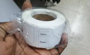 Adhesive Food Label Stickers