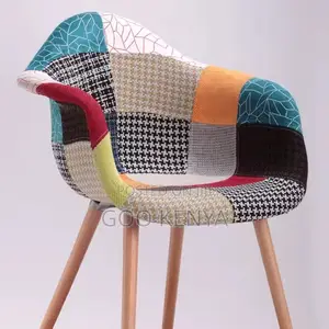 Home Chairs ; Modern Arm Rest Patchwork Chair
