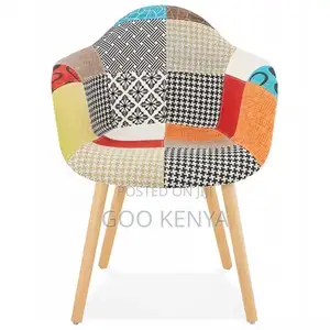 Home Chairs ; Modern Arm Rest Patchwork Chair