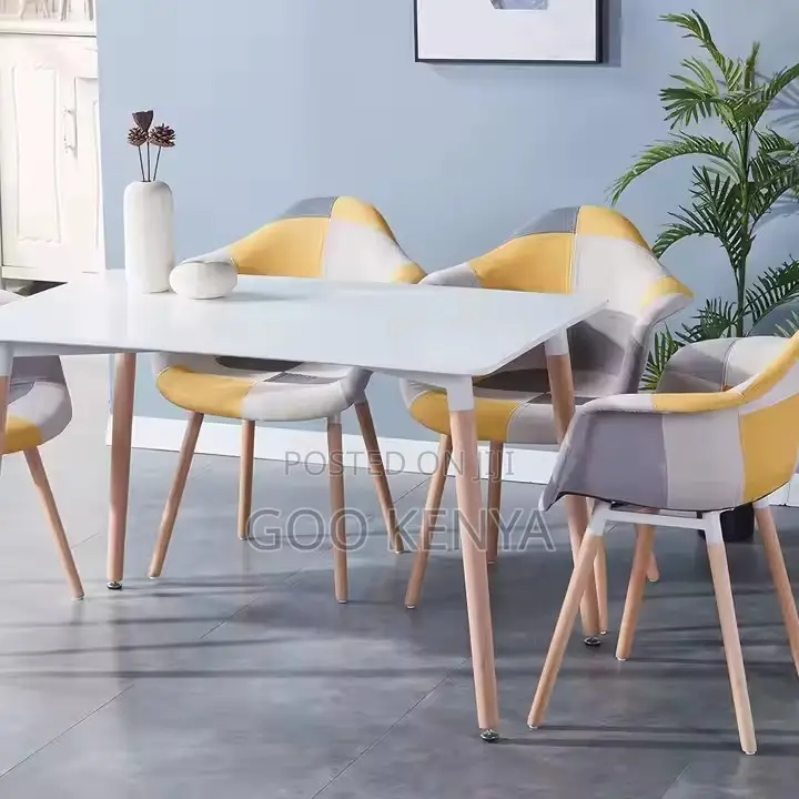 Home Chairs ; Modern Arm Rest Patchwork Chair
