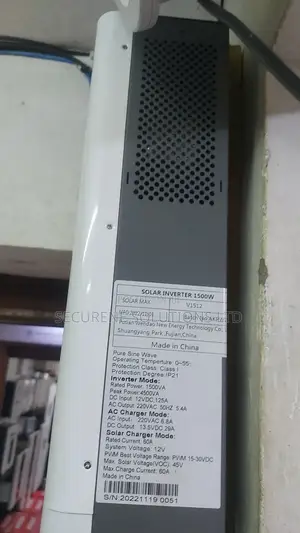 Solarmax Hybrid Inverter.
