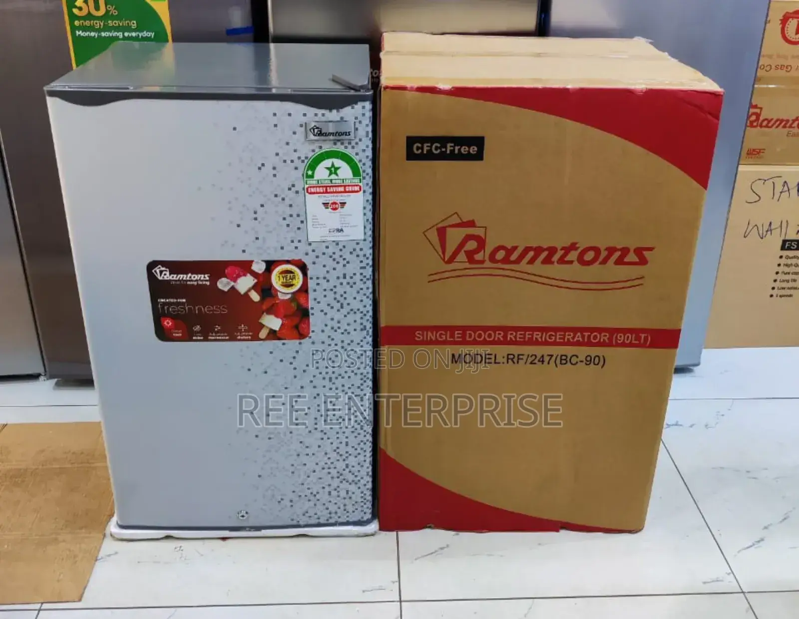 Ramtons Fridge 90l Single Door