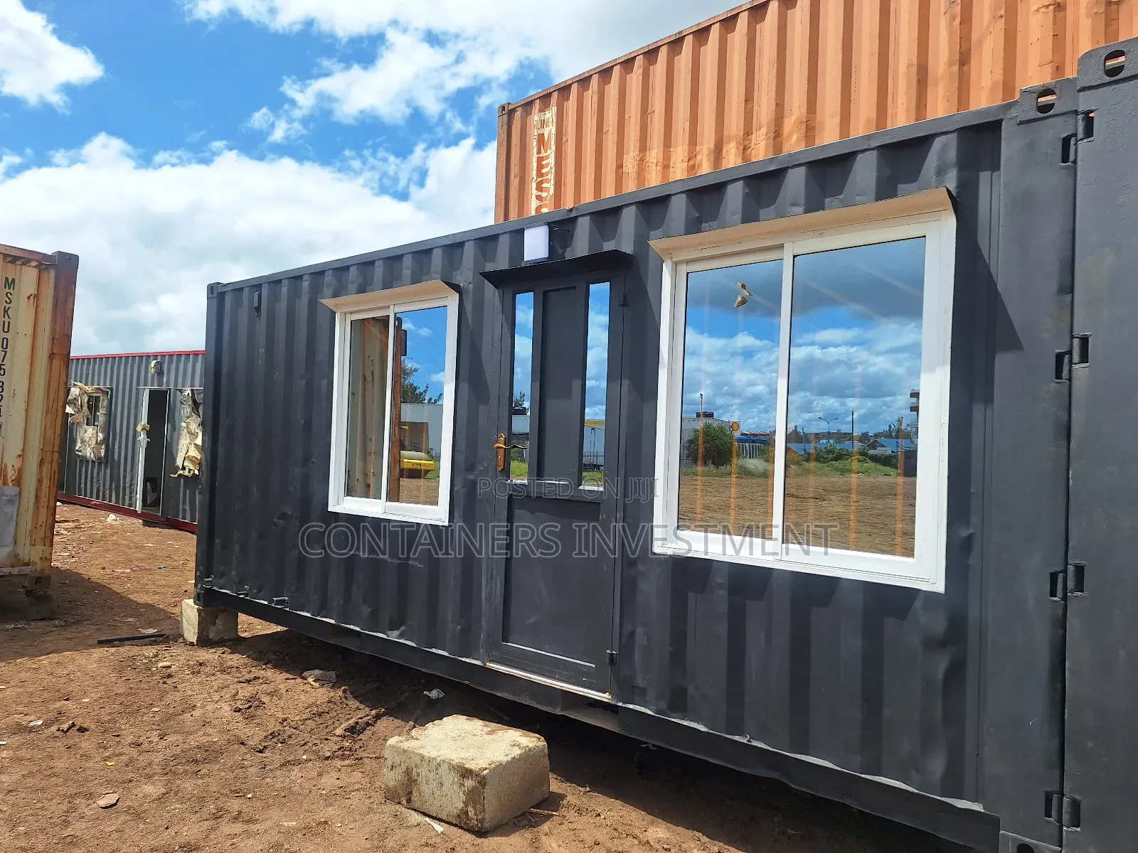 Luxury Container Bedsitter- Container Studio Houses.