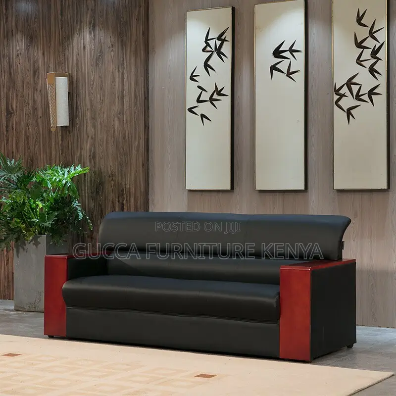 Office Sofa: Office 5-Seater Manager Room Reception Sofa