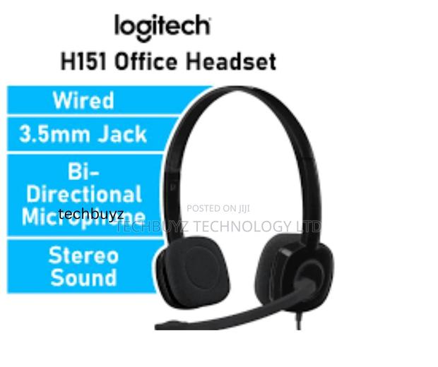 Logitech H151 Wired Headset,Stereo Headphone Noisecancelling - thumbnail 2
