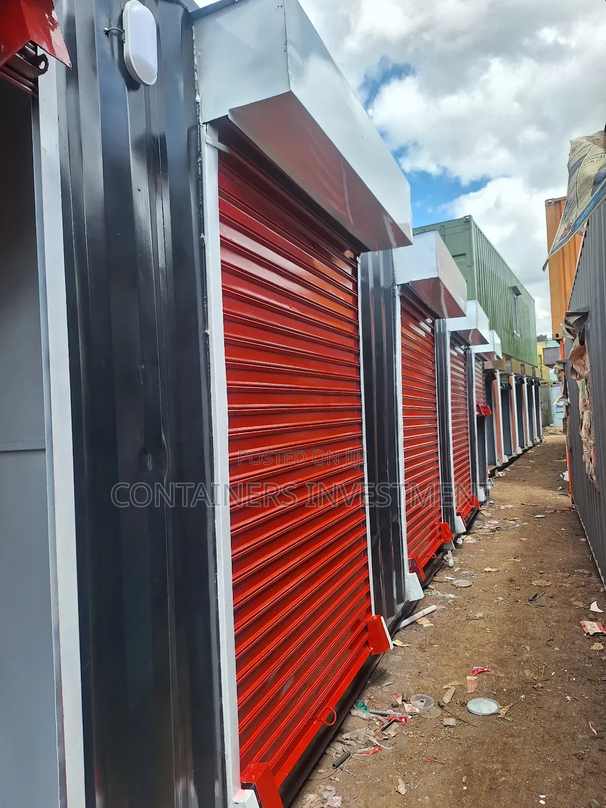 40ft Containet 5 Stalls for Sale- Up for Grabs